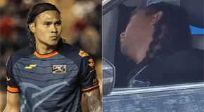 Gullit Peña vuelve a ser captado en estado inconveniente