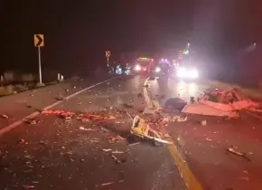 Fatal choque en Zacatecas deja al menos 8 muertos