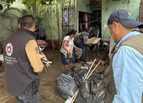 Más de 100 casas dañadas en Tamazunchale y Santa María