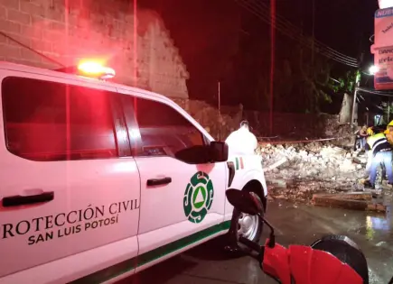Daños considerables, saldo de lluvias en Santa María