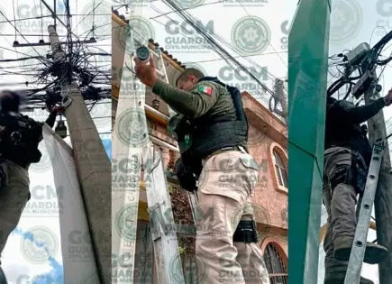 Incautan red de vigilancia usada por criminales