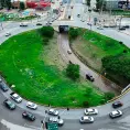 Por inundaciones glorieta  Real Inn será rehabilitada