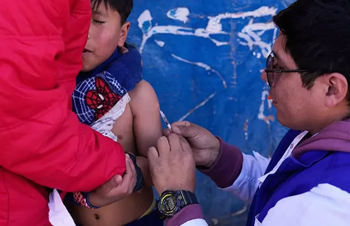 Se incrementan casos de sarampión en Bolivia