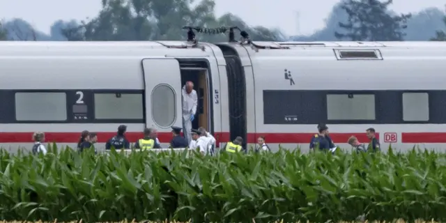 Hombre hiere a cuatro personas con martillo en tren en Alemania