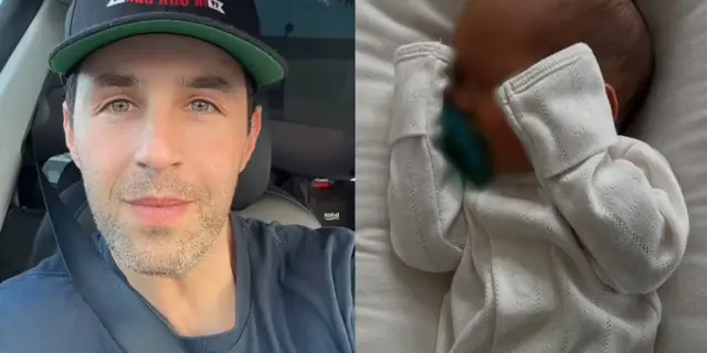 Josh Peck celebra la llegada de su tercer hijo