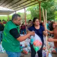 Instalan centro de acopio para apoyar a familias huastecas