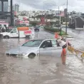 Lluvias dejan dos muertos y cientos de afectados en SLP