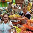 Titular de Turismo visita mercado Arista