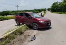 Aparatoso choque en la Valles-Tampico; hay siete lesionados