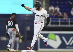Jonrón de Agustín Ramírez lleva a Marlins a vencer 4-1 a Mellizos