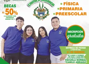 Escuela Normal "Camilo Arriaga" abre inscripciones con becas del 50% e inscripción gratuita