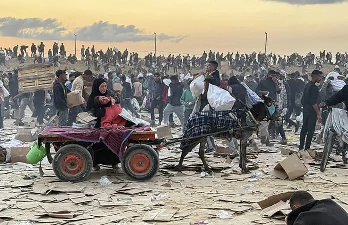 El hambre, utilizada para genocidio en Franja de Gaza