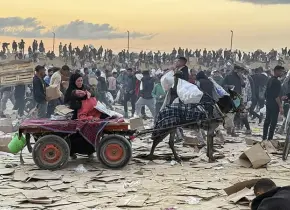 El hambre, utilizada para genocidio en Franja de Gaza