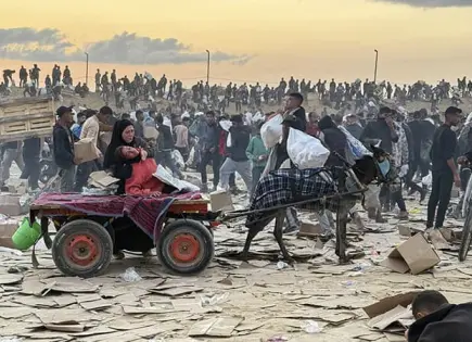 El hambre, utilizada para genocidio en Franja de Gaza