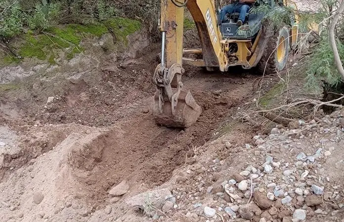 Lluvias dañan caminos de las comunidades