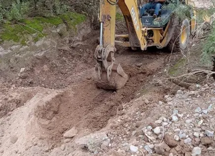 Lluvias dañan caminos de las comunidades