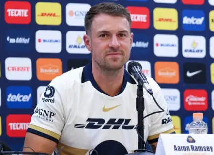 Pumas presenta a Aaron Ramsey