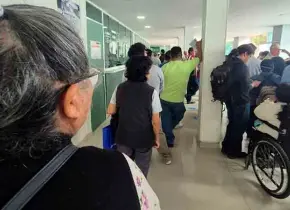 Se cae sistema en clínica del IMSS del Montecillo