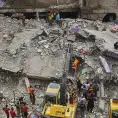 Se desploma un edificio en Pakistán