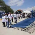 Dan portazo durante  evento de Sheinbaum