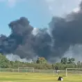 Incendio consume taller de pinturas en Los Gómez