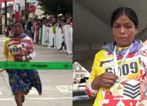Candelaria Rivas sorprende al ganar Ultramaratón sin experiencia