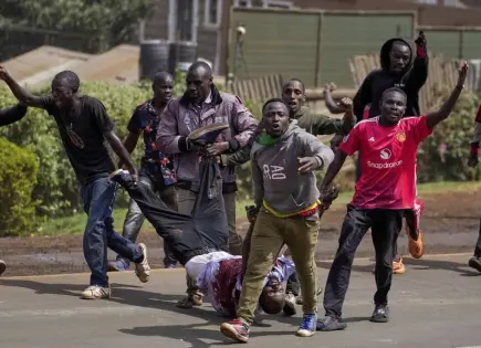 Disturbios en Nairobi por manifestaciones antigubernamentales en Kenia