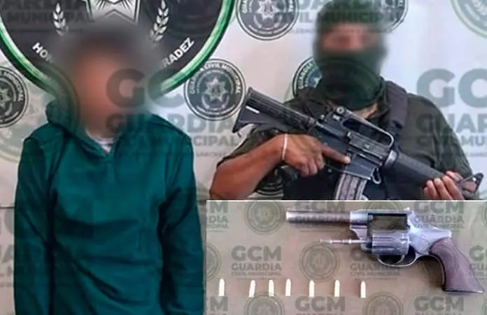 Atrapan a sujeto que portaba pistola en Soledad