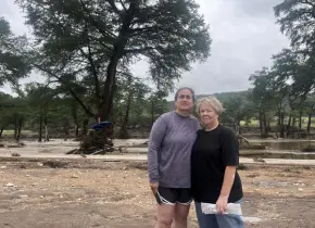 "¡Vi cómo se los llevó el río!": Potosina sobrevive a tragedia en Texas
