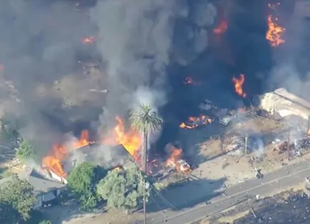 Hallan 7 cuerpos tras explosión en California