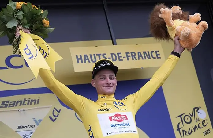 Mathieu Van der Poel supera a Pogacar