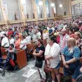 Realizan misa por las víctimas del crematorio