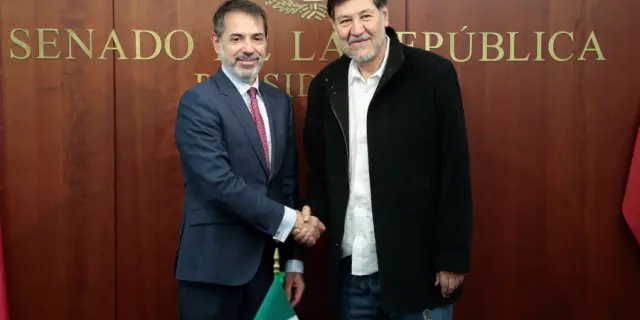 México quiere superar toda controversia con España, afirma el presidente del Senado
