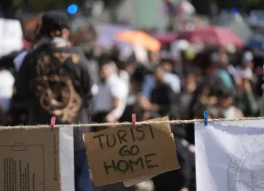 Protestas en México contra gentrificación y xenofobia