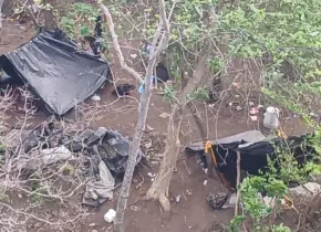 Detienen a cinco armados y desmantelan campamentos del narco en Concordia, Sinaloa