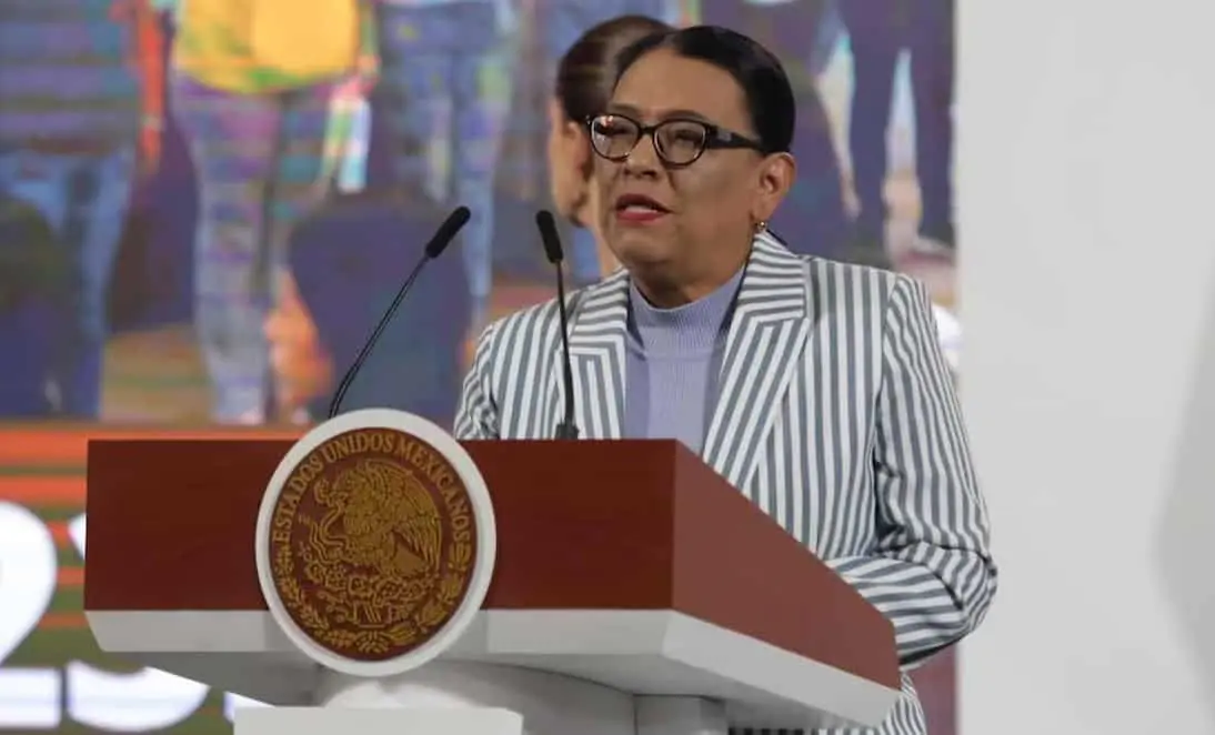 Rosa Icela Rodríguez elogia a Claudia Sheinbaum por promover la paz en México
