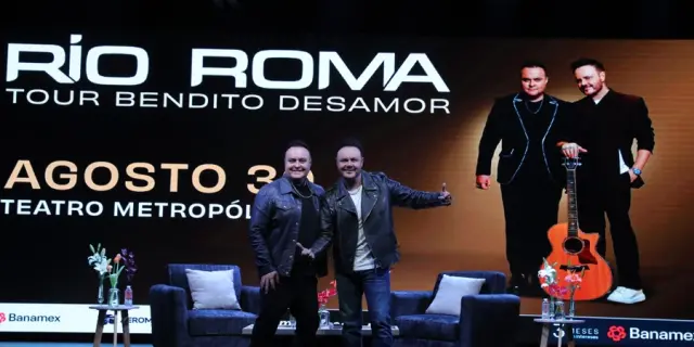 Río Roma inicia gira con inteligencia artificial en la música en vivo