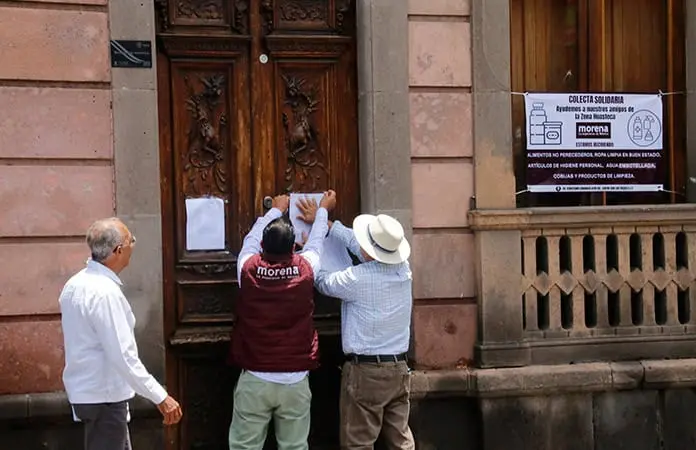 Grupo de morenistas exige renovación de la dirigencia