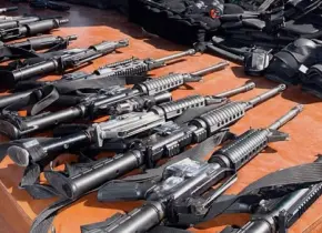SLP, en una de 11 rutas de tráfico de armas de EU a México: Sedena