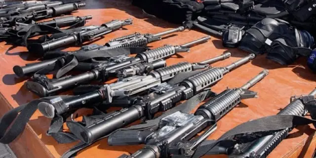SLP, en una de 11 rutas de tráfico de armas de EU a México: Sedena