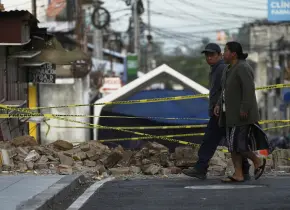 Temor en Guatemala tras secuencia de sismos y víctimas