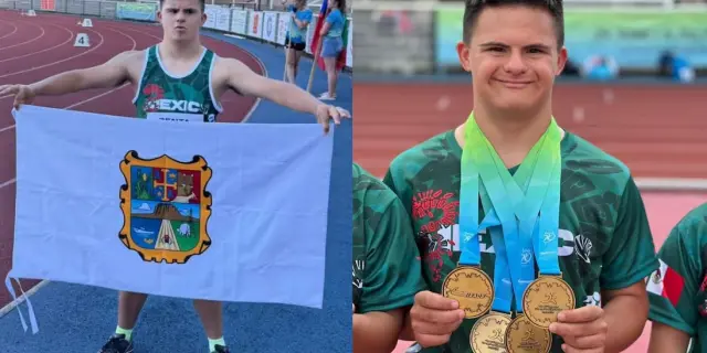 Orgullo tamaulipeco: Alejandro Avilés gana 4 oros y rompe récords mundiales en Europa