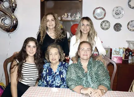 CLAUDIA SORPRESAS EN SU CUMPLE