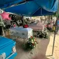 Dan el último adiós a Margarita y sus 3 hijas