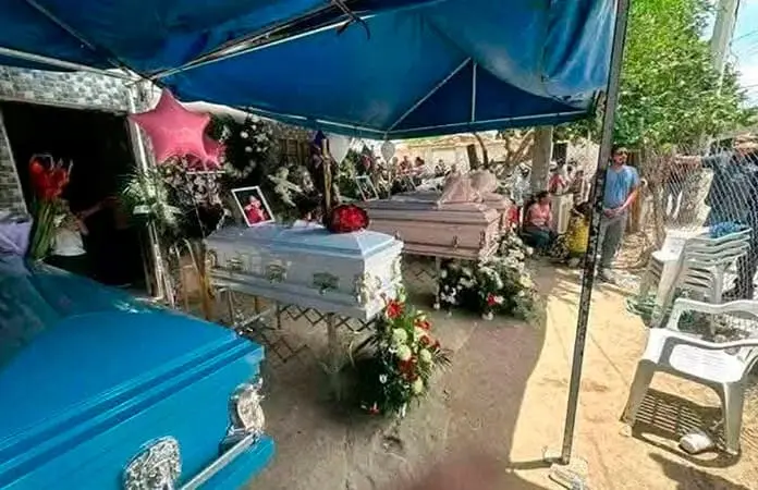Dan el último adiós a Margarita y sus 3 hijas