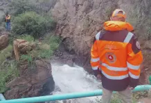 Inician desfogue controlado de presa El Peaje