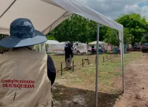 Histórica exhumación masiva de cuerpos en Sinaloa
