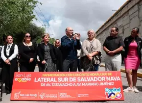 Alcalde arranca obras en lateral sur de SNM