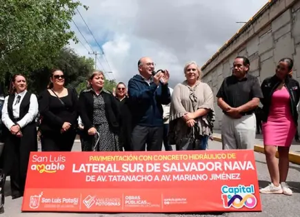 Alcalde arranca obras en lateral sur de SNM