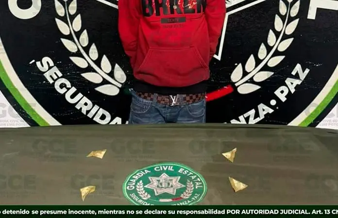 Detienen a menor por presunta venta de droga